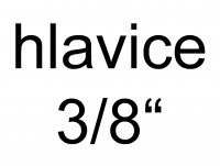 Hlavice 3/8"