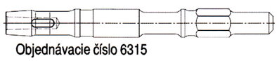 adaptér so šesťhranným upínaním SV 19