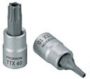 zástrčný TORX s otvorom - TTX 8