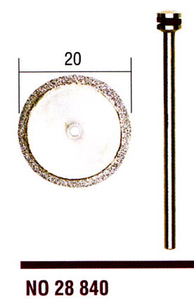 Diamantový deliaci kotúč 20mm