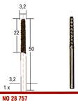 Frézovacia rašpľa 3,2mm