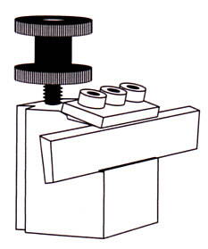 Odpichový držiak s čepeľou (12x3x85mm) pre PD 400